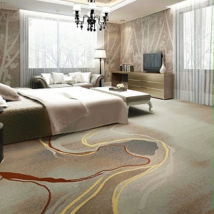 酒店地毯客房地毯-高清印花地毯-RA9271GY