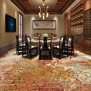 酒店餐厅地毯-高清印花地毯TP0734-A086