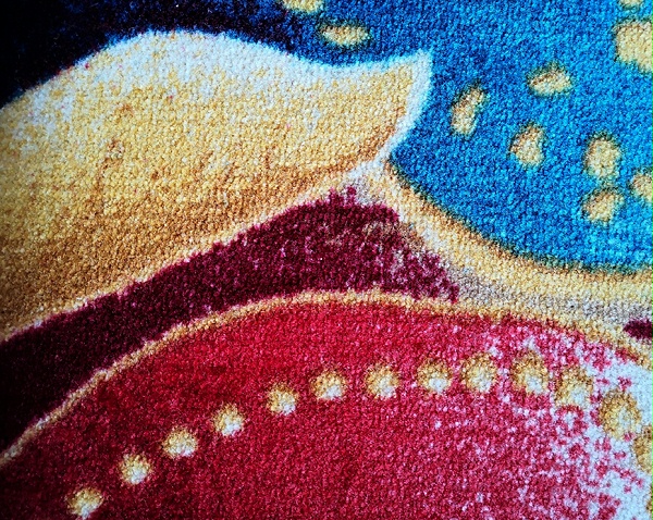 印花地毯毯面