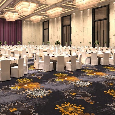 酒店地毯餐厅地毯-高清印花地毯-RA11703GY