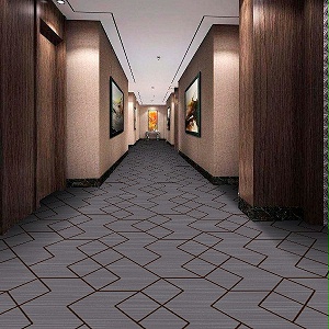 酒店地毯走道地毯-圈绒印花地毯-MQ1001