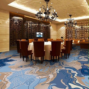 宴会厅餐包地毯-圈绒印花地毯-MQT804